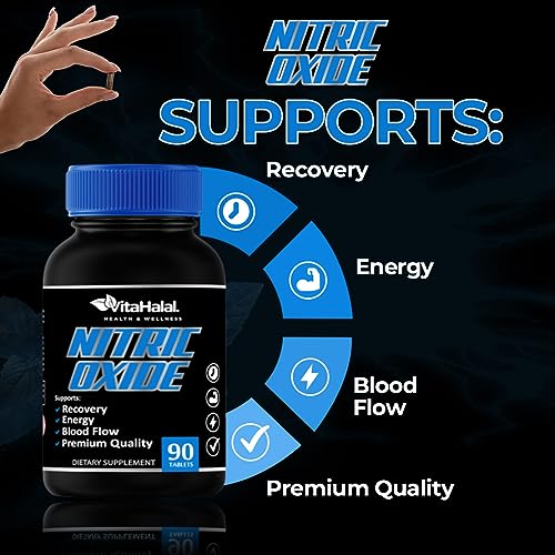 VitaHalal Nitric Oxide Supplement - Powerful Nitric Oxide Booster for Men to Support Blood VitaHalal Au supplements