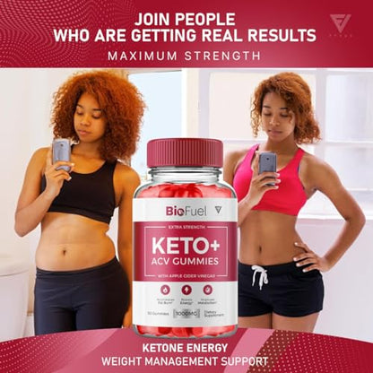 (2 Pack) Biofuel Keto ACV Gummies, Biofuel Keto ACV Gummies Advanced Weight Loss FyvusUS supplements