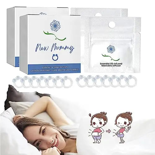 14Pcs Superslim S_limming & Detoxifying Essential Oil Ring, Firming Essential Oil Ring Heath SecretAU supplements