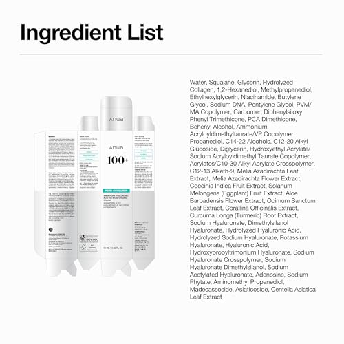 Anua PDRN Hyaluronic Acid 100 Moisturizing Cream, Lightweight, Non-Greasy Hydrating Face Moisturizer with Salmon DNA for Glass Skin, Korean Skincare (2.02 fl oz) ANUA Au supplements
