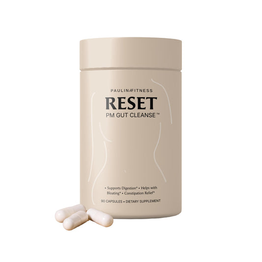 Paulina FITNESS Reset Overnight Digestive Aid, Bloating Relief, & Gut Health Supplement | Natural Detox & Digestive Cleanse to Support Weight Management Paulina FitnessUS supplements