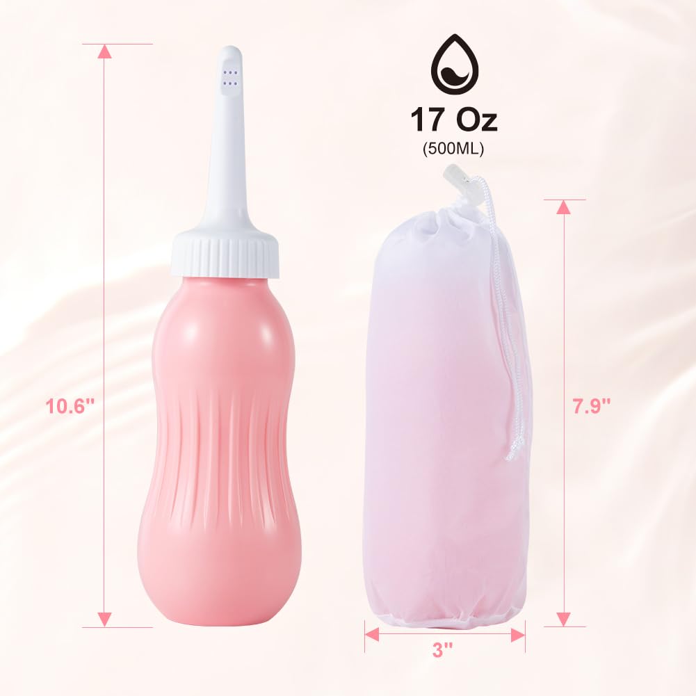 OFFO Peri Bottle 2 PCS for Postpartum Recovery, 17OZ (500ML) Labor and Delivery Essentials OFFO Au supplements