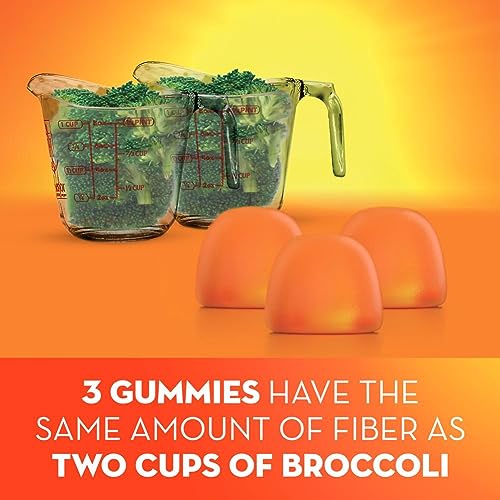 Metamucil Fiber Supplement Gummies, Sugar Free Orange Flavor, 5g Prebiotic Plant Based Metamucil Au supplements