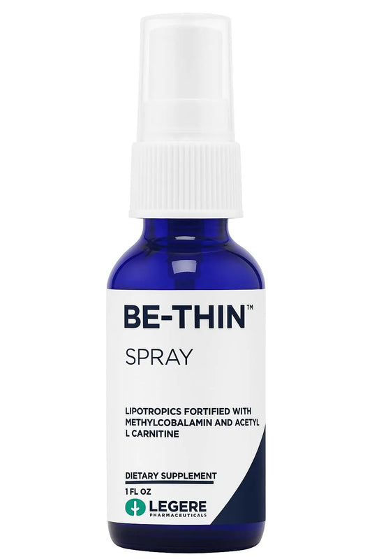 ES Global Brands Legere Pharmaceuticals Be-Thin Nutrient & Energy Support Spray – MIC Spray, Methionine, Inositol, Choline, Amino Acids, B12, – Wellness & Clean Energy, 1 fl oz ES Global BrandsAu supplements