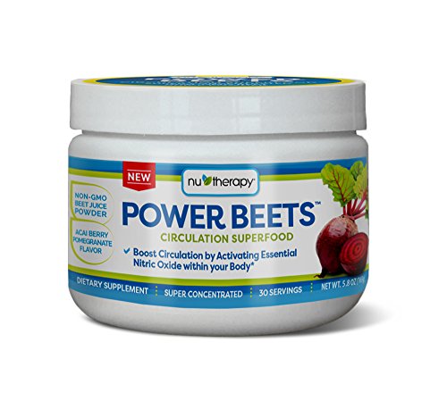Nu-Therapy Power Beets - Super Concentrated Circulation Superfood - Dietary Supplement SlimFast Au supplements