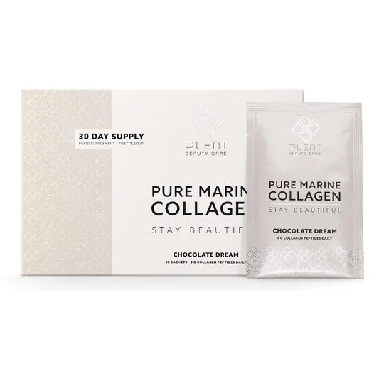 Plent Pure Marine Collagen Chocolate Dream - Stay Beautiful - 5G Collagen Peptides Daily PlentAU supplements
