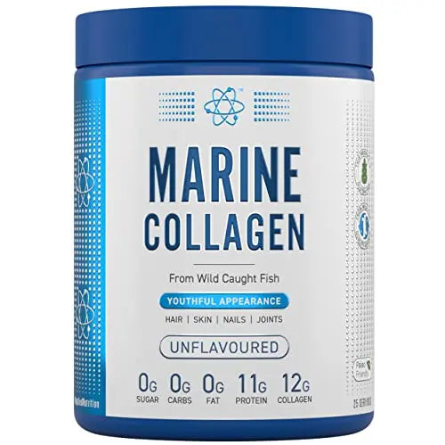 Applied Nutrition Marine Hydrolysed Collagen Powder from Wild Salmon - Protein for Health, Skin, Hair, Nails, Bones, Muscle & Joints Applied Nutrition uk supplements