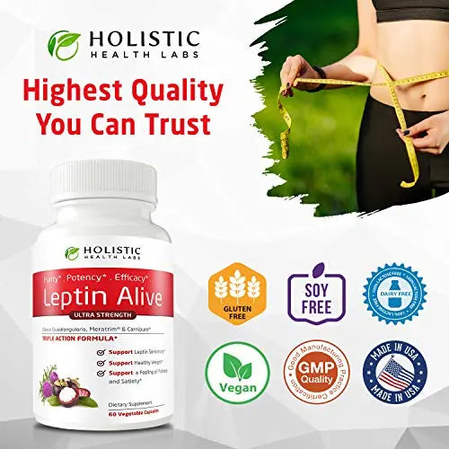 Holistic Health Labs Maximum Leptin Weight Management for Women, Extra Strength Holistic Health Labs uk supplements