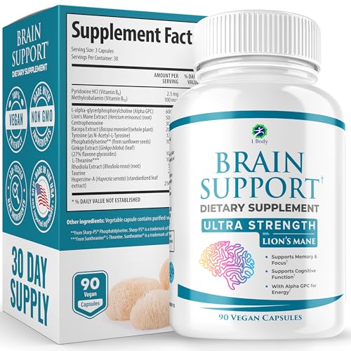 1 Body Brain Supplements for Memory and Focus - Support Healthy Brain 1 Body Au supplements