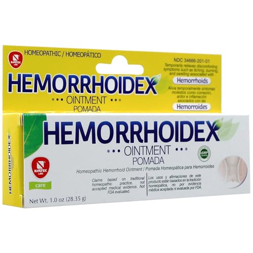 HEMORRHOIDEX Ointment NARTEX LABS Au supplements