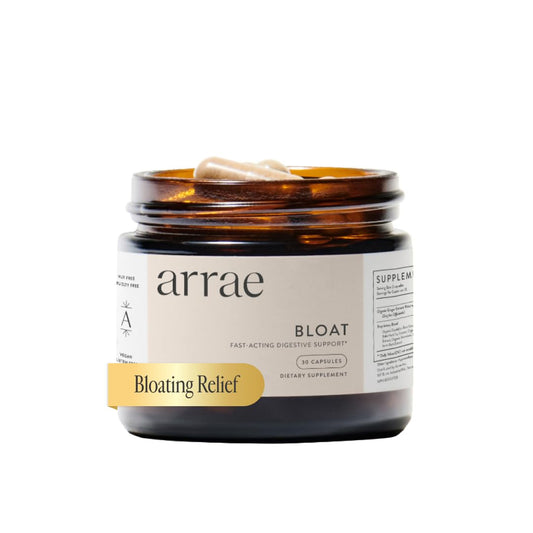 Arrae Fast-Acting Bloating Relief Digestive Enzymes, All Natural Bloat, Gas & Indigestion Relief Capsules (30 Count) ArraeUS supplements