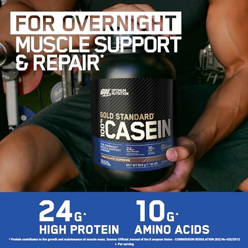 Optimum Nutrition Gold Standard 100% Casein Slow Digesting Protein Powder with Zinc Optimum Nutrition Au supplements
