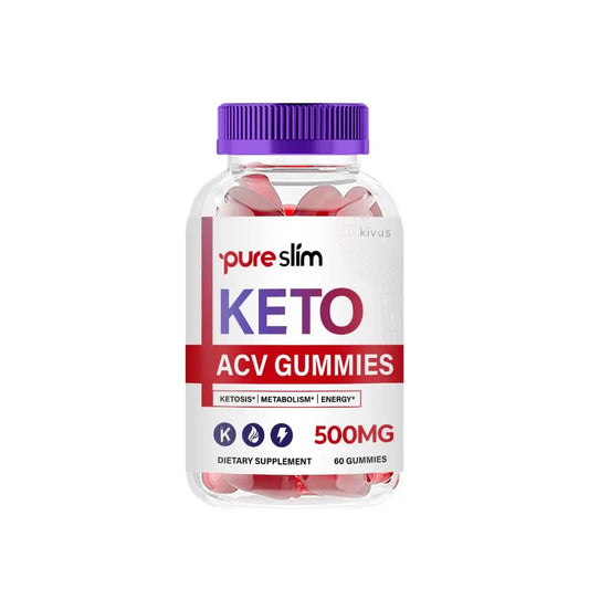 Pure Slim Gummies - Pure Slim Keto + ACV Gummies (Single, 60 Gummies) kivusAU supplements
