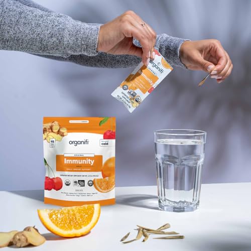 Organifi Immunity - Organic Superfood Immunity Support - 15 Single Serve Packets Organifi Au supplements