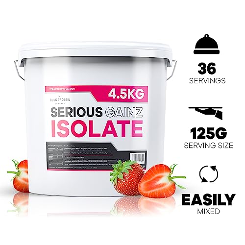 The Bulk Protein Company, Serious Gainz Isolate – 4.5kg – Whey Protein Powder The Bulk Protein Company Au supplements