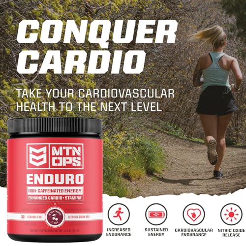 MTN OPS Enduro Trail Packs Nitric Oxide Supplement & Stim-Free Pre Workout - 20 Servings MTN OPS Au supplements