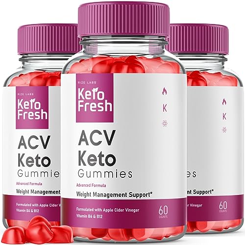 (3 Pack) Keto Fresh ACV Gummies, Keto Fresh ACV Gummies for Advanced Weight Loss rize labsUS supplements