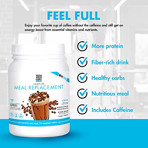 Yes You Can! Complete Meal Replacement - 15 Servings, 20g of Protein, 0g Added Sugars Yes You Can! Au supplements