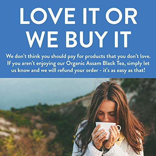 FGO Organic Assam Tea, Eco-Conscious Tea Bags, 100 Count, Packaging May Vary FGO Au supplements