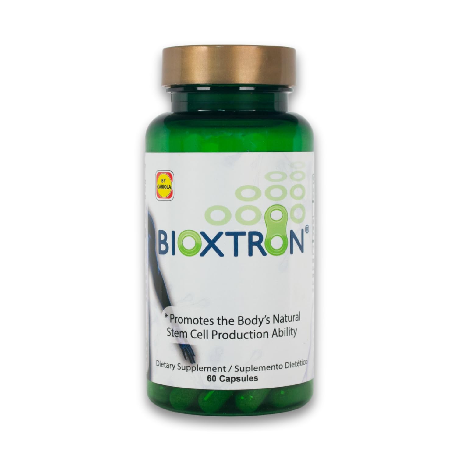 Bioxtron Natural AFA Stem Cell Supplement - Joint Support & Muscle Pain - Immune System Support - Support Energy Levels - Natural Blue Green Algae Spirulina - Pack of 2-120 Caps Bioxtron Au supplements