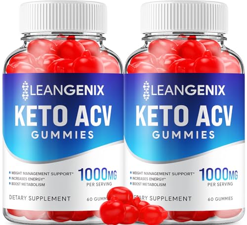 (2 Pack) LeanGenix Keto ACV Gummies - Official - Keto Lean Genix ACV Advanced Formula RillvoUS supplements