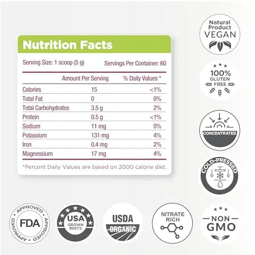 Beet Beet Beet - Organic Beet Juice Powder Healthy Blood Pressure, Cholesterol BEETFLOW uk supplements