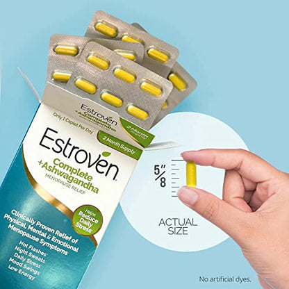 Estroven Complete + Ashwagandha Multi-Symptom Menopause Supplement for Women EstrovenAU supplements