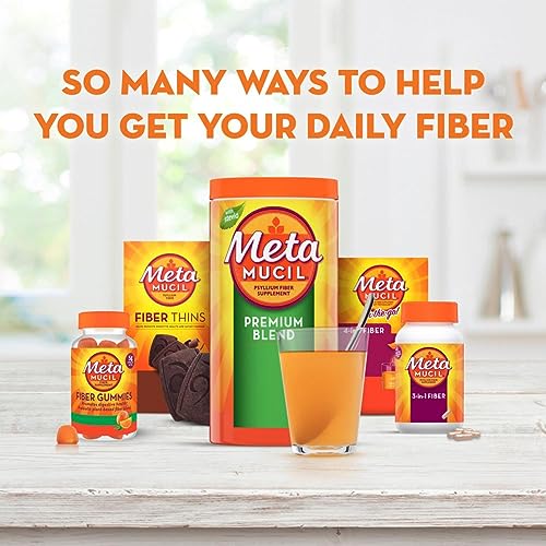 Metamucil Fiber Supplement Gummies, Sugar Free Orange Flavor, 5g Prebiotic Plant Based Metamucil Au supplements