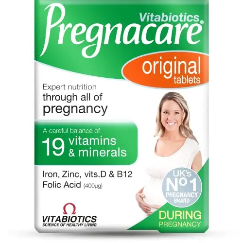 Pregnacare Vitabiotics During Pregnancy Original, 30 Count (Pack of 1) PregnacareAU supplements
