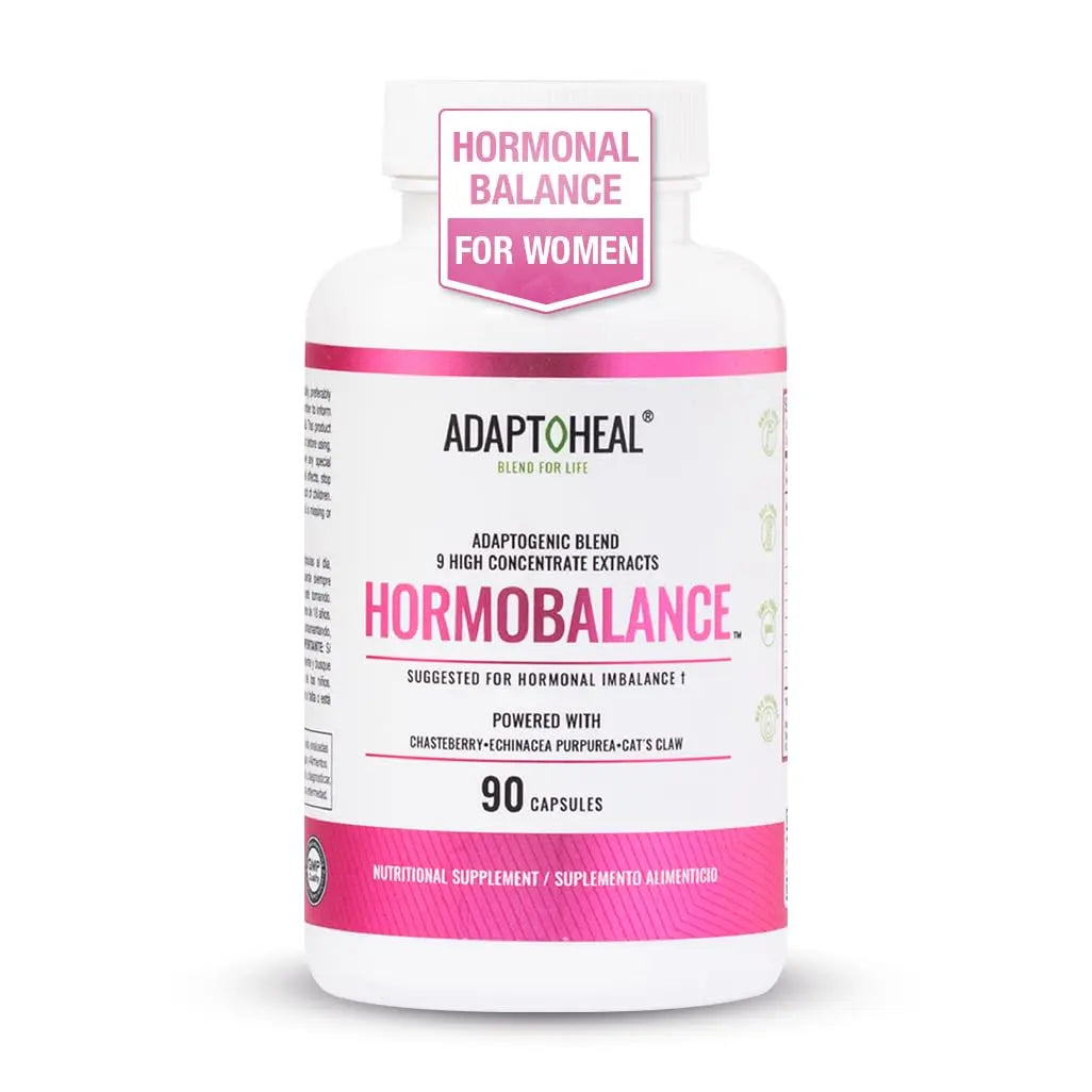 Hormone Balance for Women – Menopause & PMS Support Supplement – Adaptogens for Female Balance & Wellness – 90 Vegan Capsules ADAPTOHEAL uk supplements
