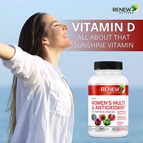 Renew Actives Women's Multi-Vitamin & Antioxidant: Daily Health Supplement for Woman Renew Actives Au supplements