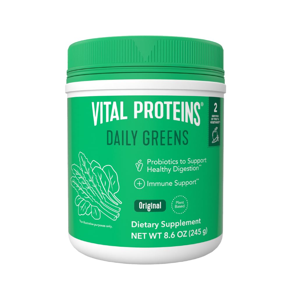 Vital Proteins Unflavored Daily Greens, 8.6 OZ Vital Proteins Au supplements