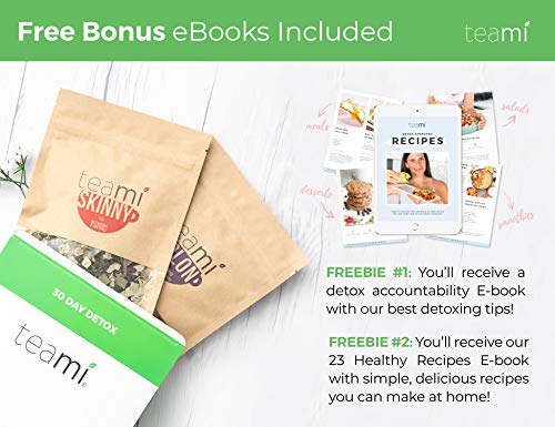Teami® 30-Day Detox Tea Pack: All-Natural Teatox Kit with Teami Skinny & Teami Colon Teami Au supplements