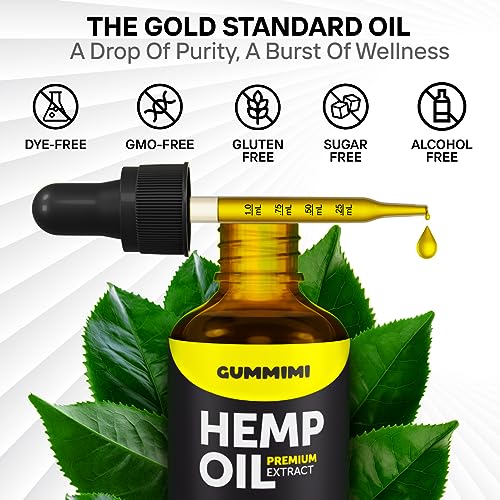 GummiMi Оrganic Hеmp Oil 10 000 000 mg - Natural Drops - Rich in Vitamins B, C, E GummiMi Au supplements