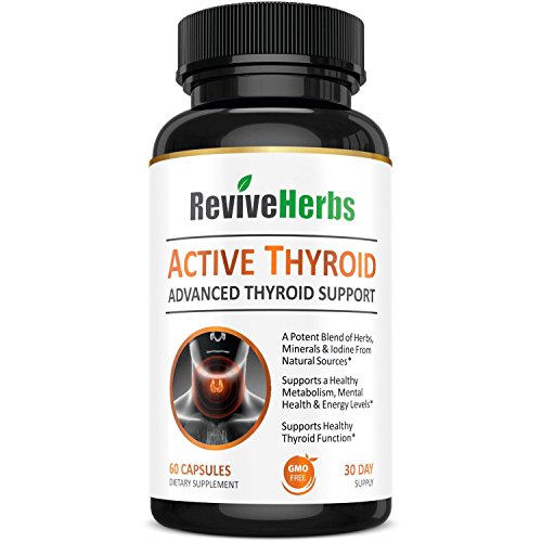 Revive Herbs Premium Thyroid Support with Ashwagandha, Iodine, Selenium, Magnesium Revive HerbsAU supplements