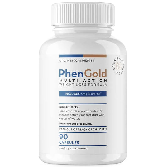PhenGold Pills, Original Multi-Action Weight Management Formula with Green Tea PhenGoldAU supplements