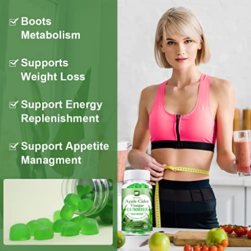 B BEWORTHS Apple Cider Vinegar & Sea Moss Gummies, Organic ACV Gummies B BEWORTHS Au supplements