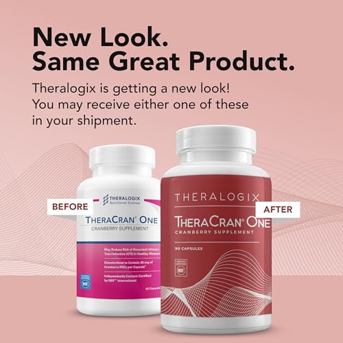 Theralogix TheraCran One Cranberry Capsules - 90-Day Supply - Cranberry Supplement Theralogix Au supplements