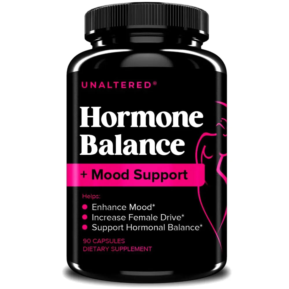 Hormone Balance & Mood Support for Women - Restore Female Drive & Reduce Mood UNALTERED uk supplements