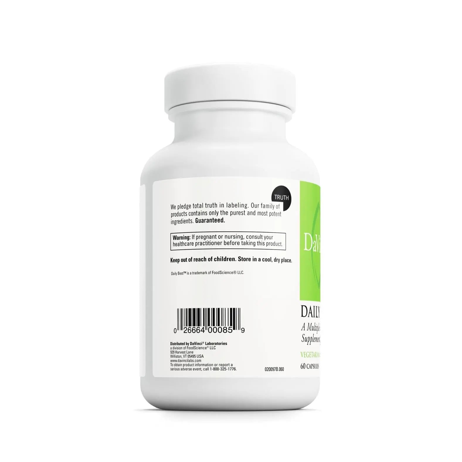 DAVINCI Labs Daily Best Ultra - Dietary Supplement to Support Cardiovascular Health, Fat Metabolism and Bone Health DAVINCI Au supplements