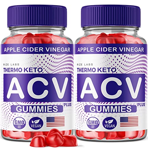 rize labs (2 Pack) Thermo Keto Gummies - ACV for Advanced Weight Loss with Apple Cider rize labsAU supplements