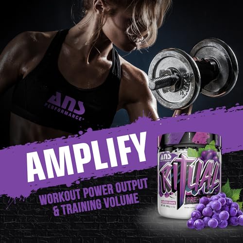 ANS Performance Ritual Pre Workout (30 Servings, 12.7 oz) - Complete Preworkout Formula ANS Performance Au supplements