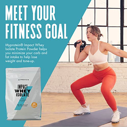 Myprotein Impact Whey Isolate Protein Powder (Caramel, 2.2 Pound (Pack of 1)) MyproteinUS supplements