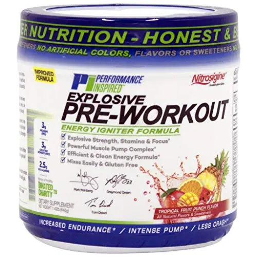 PERFORMANCE INSPIRED Nutrition Pre-Workout Powder - Contains Citrulline - Nitrosigine PERFORMANCE INSPIREDAU supplements