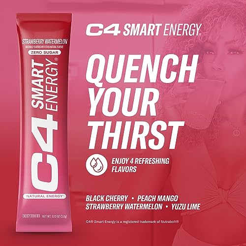 C4 Smart Energy Powder Stick Packs - Sugar Free Performance Fuel & Nootropic Brain Cellucor Au supplements
