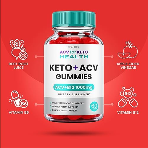 (2 Pack) Acv for Keto Health Gummies - Official Formula, Vegan - Acv for Keto Health Gummies HealthlyUS supplements