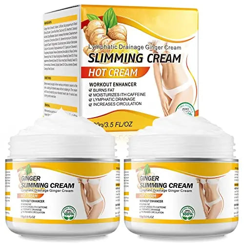 2PCS VOGSIG Ginger Slimming Cream - Anti Cellulite, Fat Burning, Tightening & Moisturizin VOGSIGAU supplements