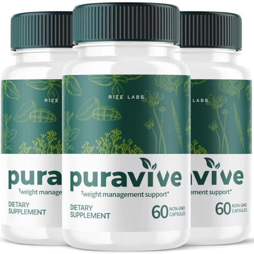 (3 Pack) Puravive Weight Health Pills, Puravive Capsules Reviews Supplement rize labsUS supplements
